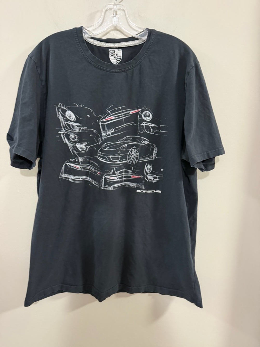 Porsche 911 Collectors Edition No. 4 Graphic Black Short-Sleeve Tee. Size XXL